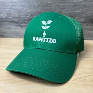 Rantizo Hat Cap Strap Back Green Outdoors Adjustable